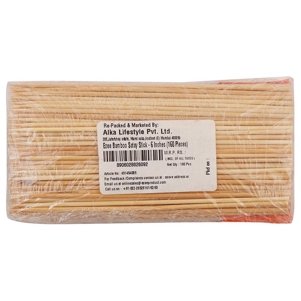 Buy Ezee Bamboo Satay Stick 6 inch 160 pcs Online at Best Prices