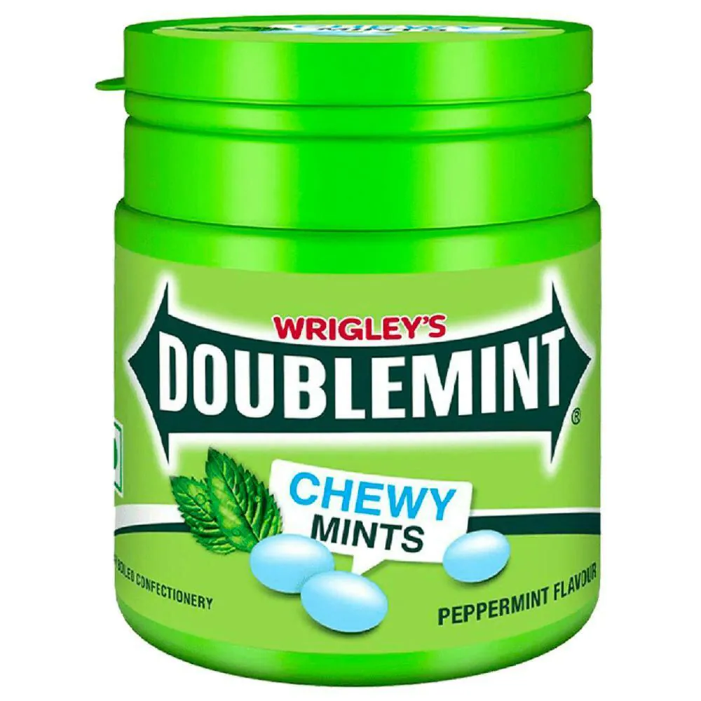 Buy Wrigley's Doublemint Peppermint Chewy Mints 65.1 g Online at