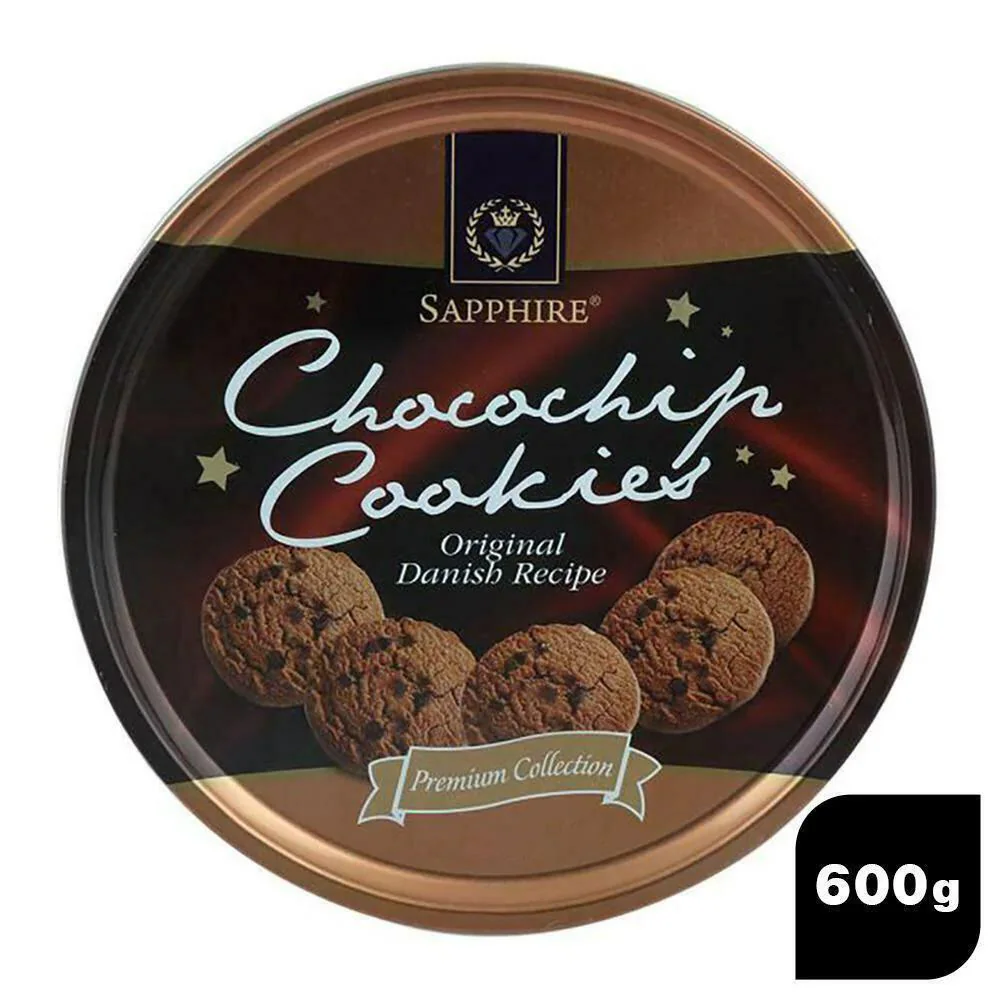 Buy Sapphire Chocochip Cookies Danish Recipe 600 g Online at Best