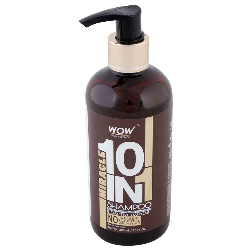 WOW Miracle 10 In 1 Shampoo 300 ml - JioMart
