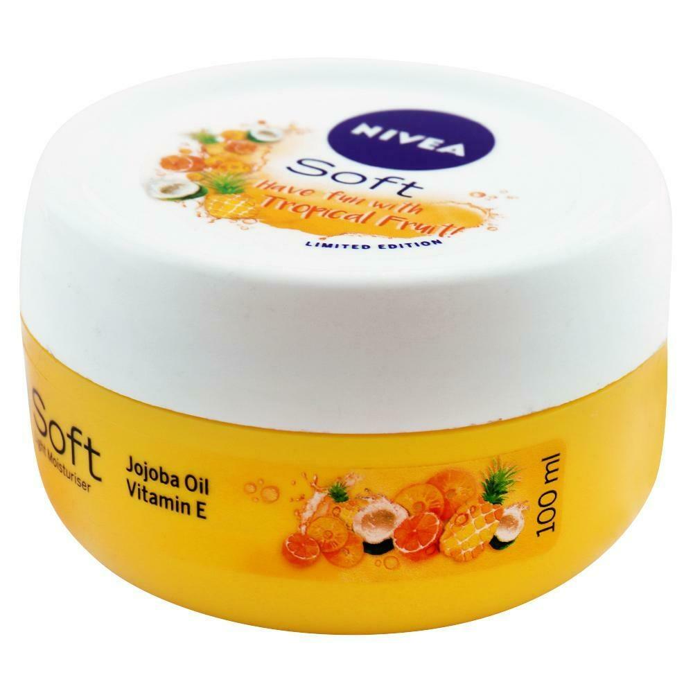 Nivea Soft Tropical Fruit Cream 100 ml - JioMart