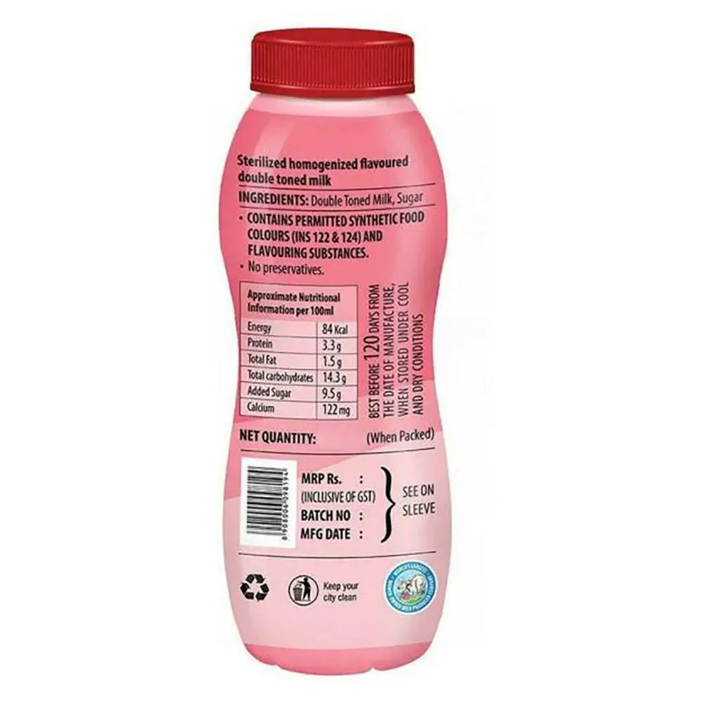 Buy Shreeja Cheers Rose Flavoured Milk 170 ml Online at Best