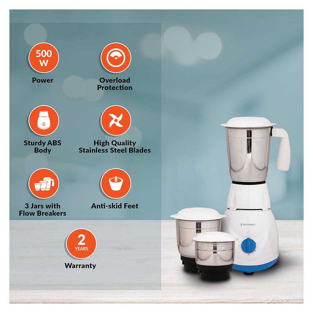 reconnect mixer grinder 750 watts price