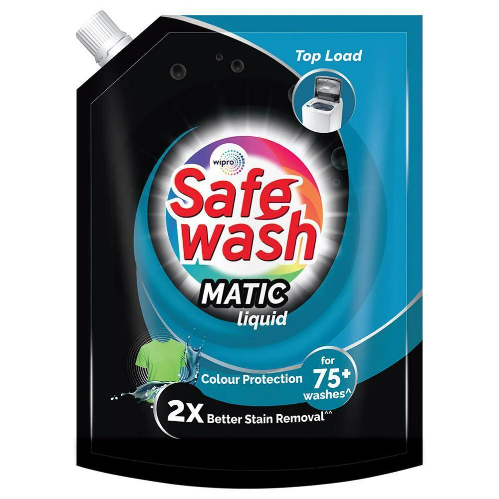 Wipro Safe Wash Top Load Matic Liquid Detergent 2 L