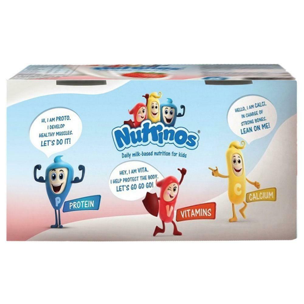Buy Nutrinos Strawberry Flavoured Yogurt 50 g (Pack of 2) Cup