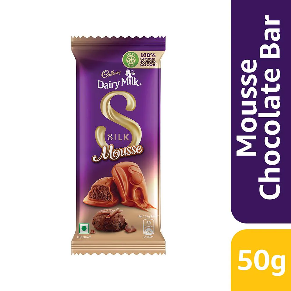 Cadbury Dairy Milk Silk Mousse Chocolate 50 g - JioMart