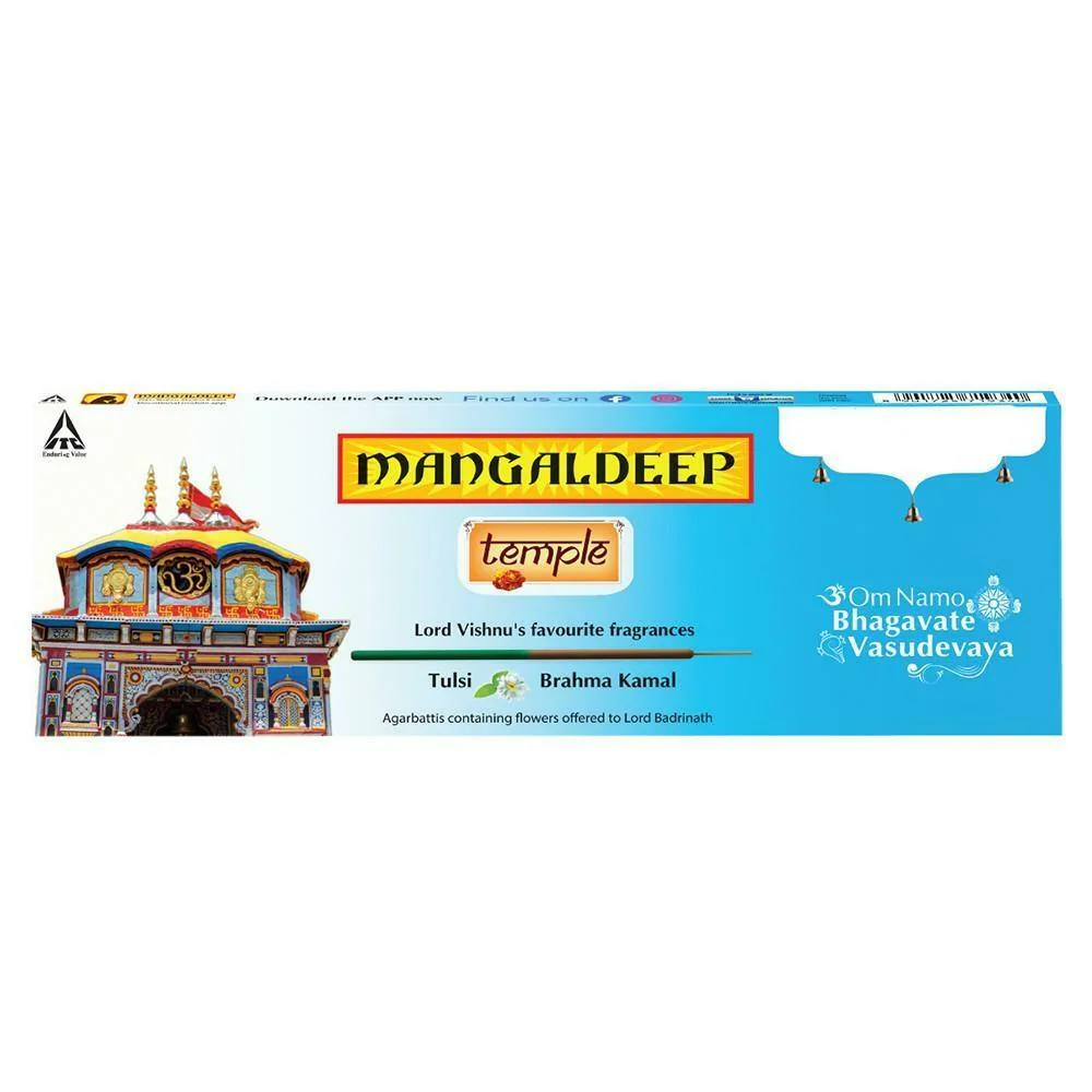 Mangaldeep Fragrance of God Badrinath Edition Incense Sticks 35 ...