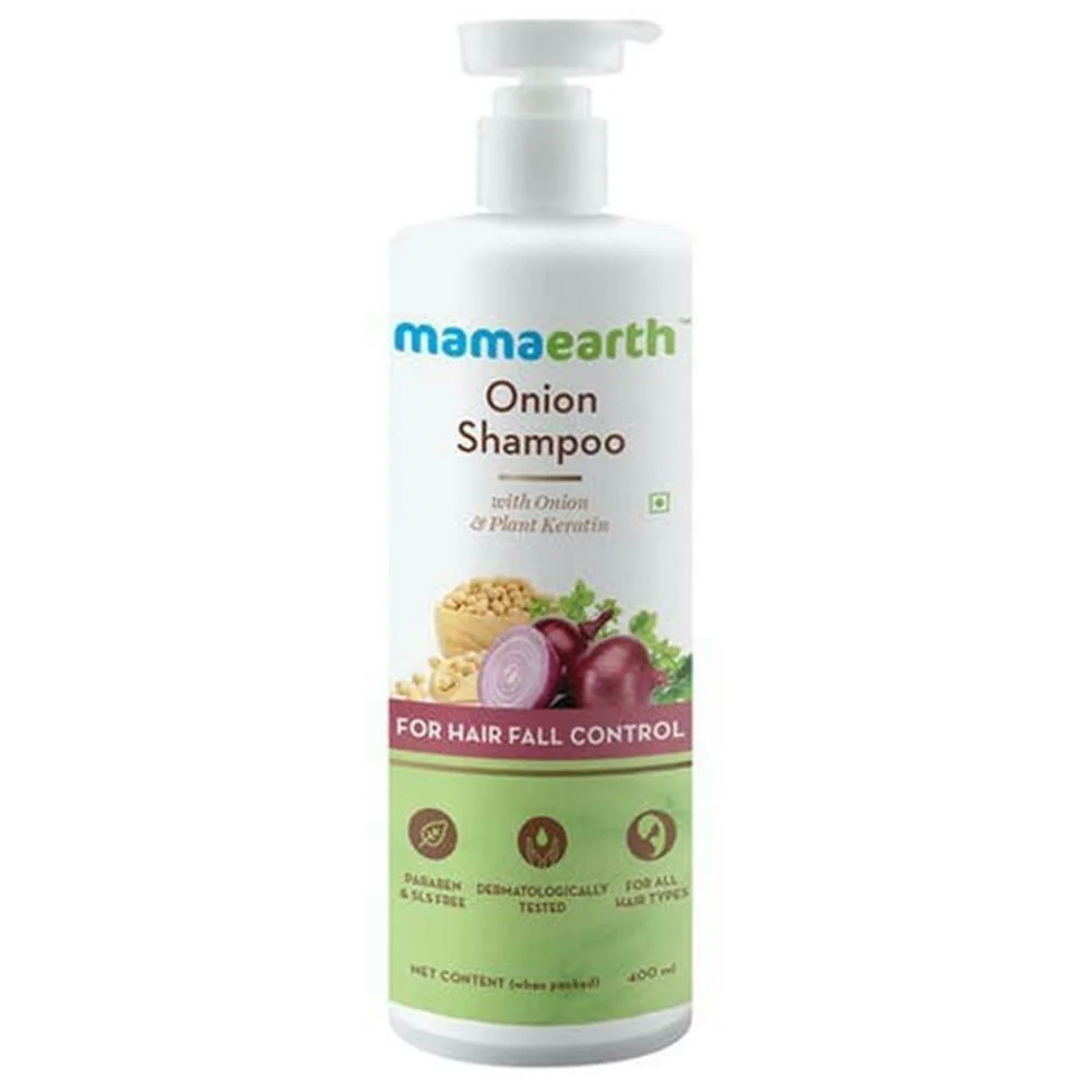 Mamaearth Hair Fall Control Onion Shampoo 400 ml - JioMart