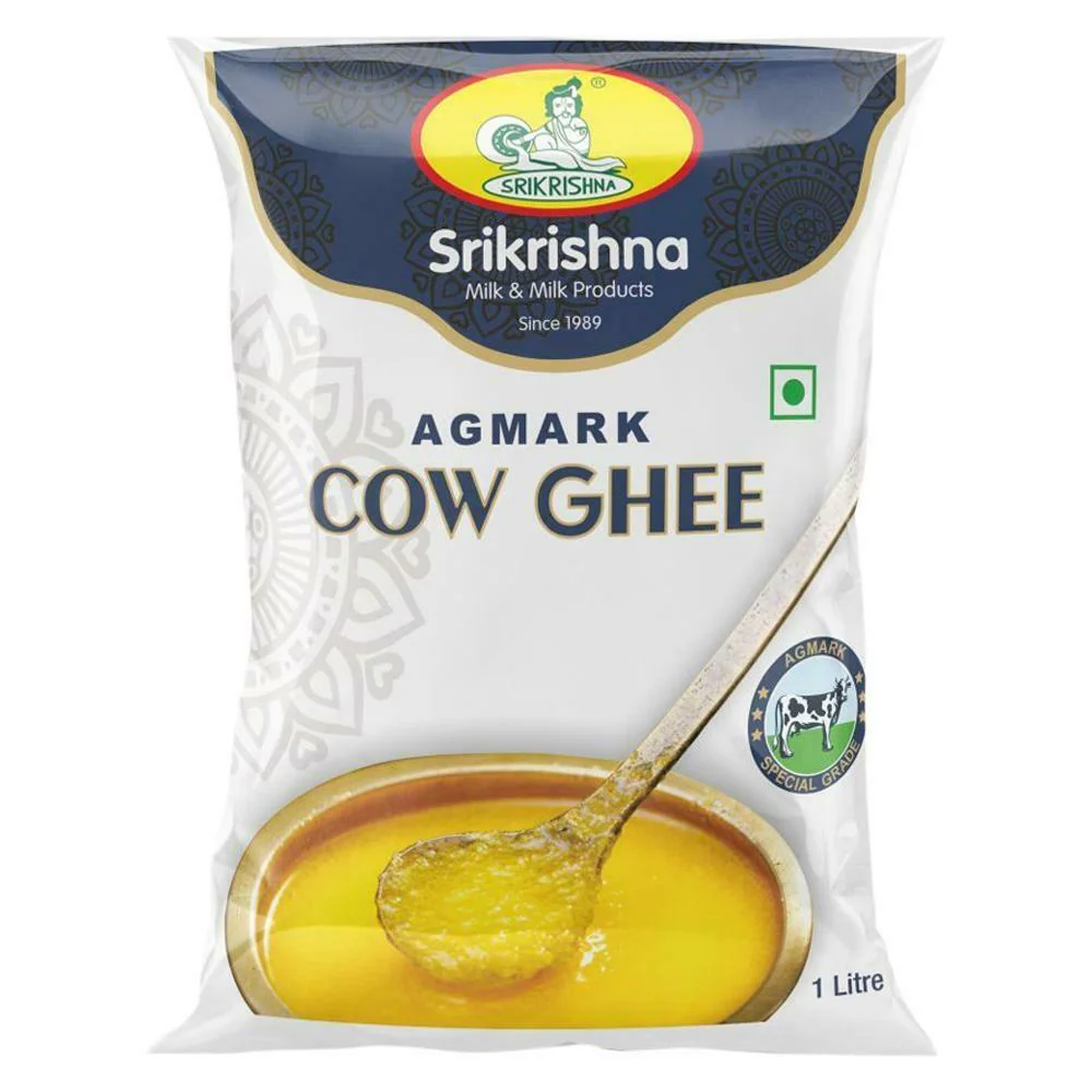 Srikrishna Cow Ghee 1 L (Pouch) - JioMart