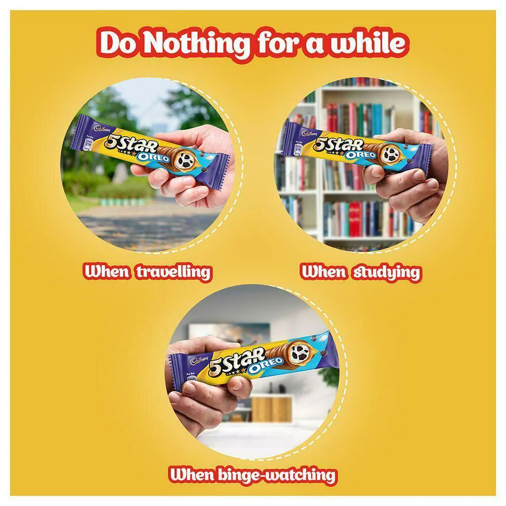 Buy Cadbury Five Star Oreo Milky Chocolate 40 g Online at Best