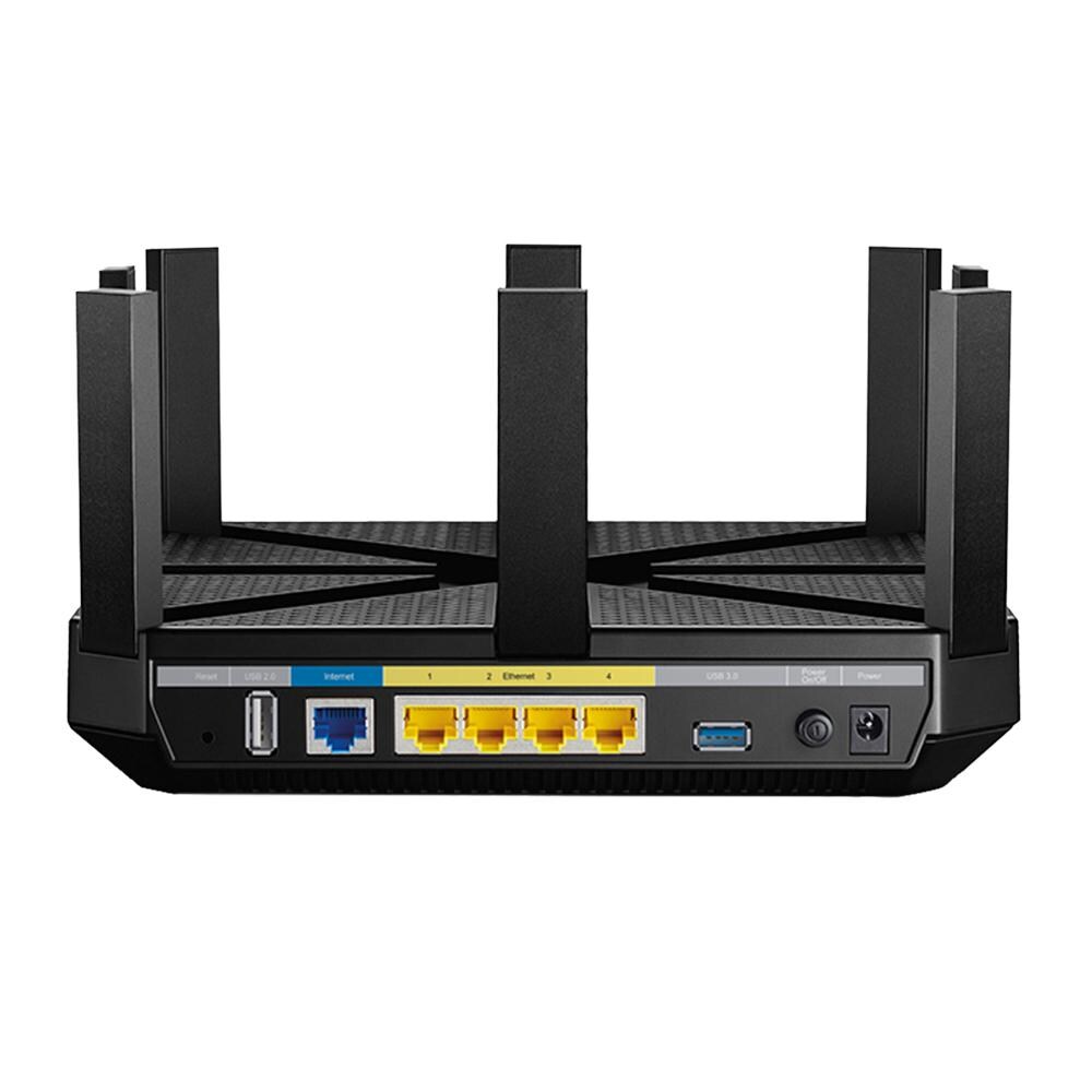 1 port USB 2.0 Archer C5400 TP-Link Routeur 5400Mbps Wi-Fi Gigabit Tri-Bande: 1000 Mbps en 2.4 GHz 5 ports Ethernet Gigabit 1 port USB 3.0 2x 2167 Mbps en 5 GHz 