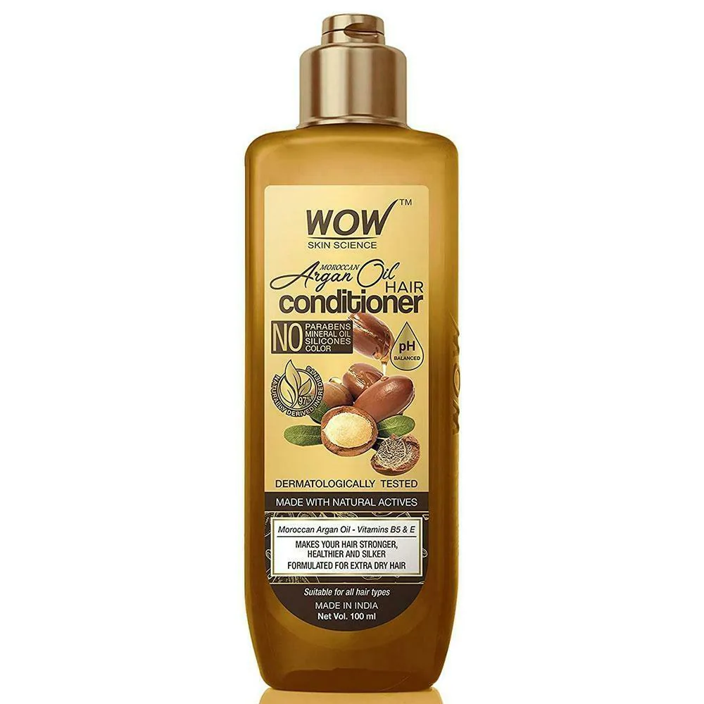WOW Skin Science Moroccan Argan Oil Hair Conditioner 100 ml - JioMart