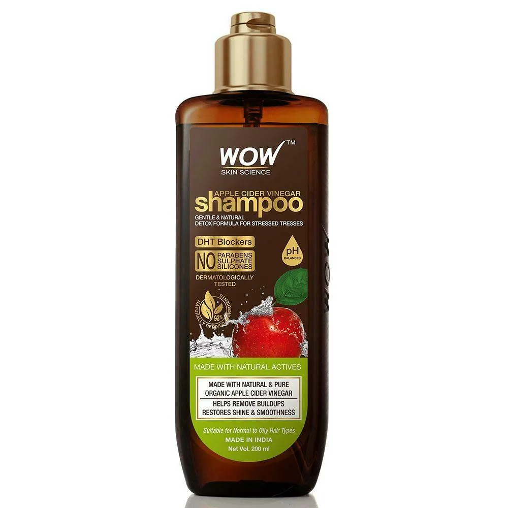 WOW Skin Science Apple Cider Vinegar Shampoo 200 ml - JioMart