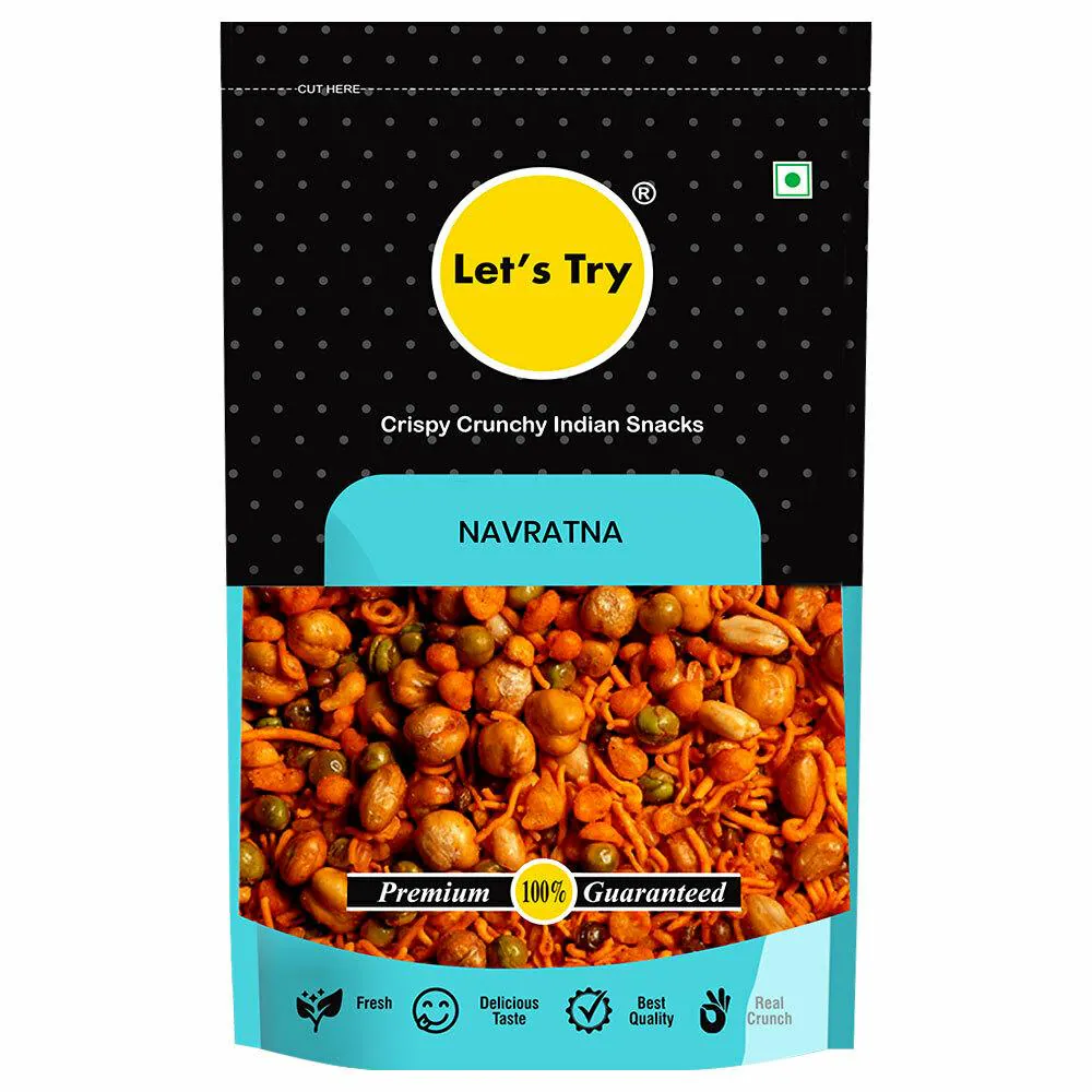 Buy Let's Try Navratna Mixture 250 g Online at Best Prices in