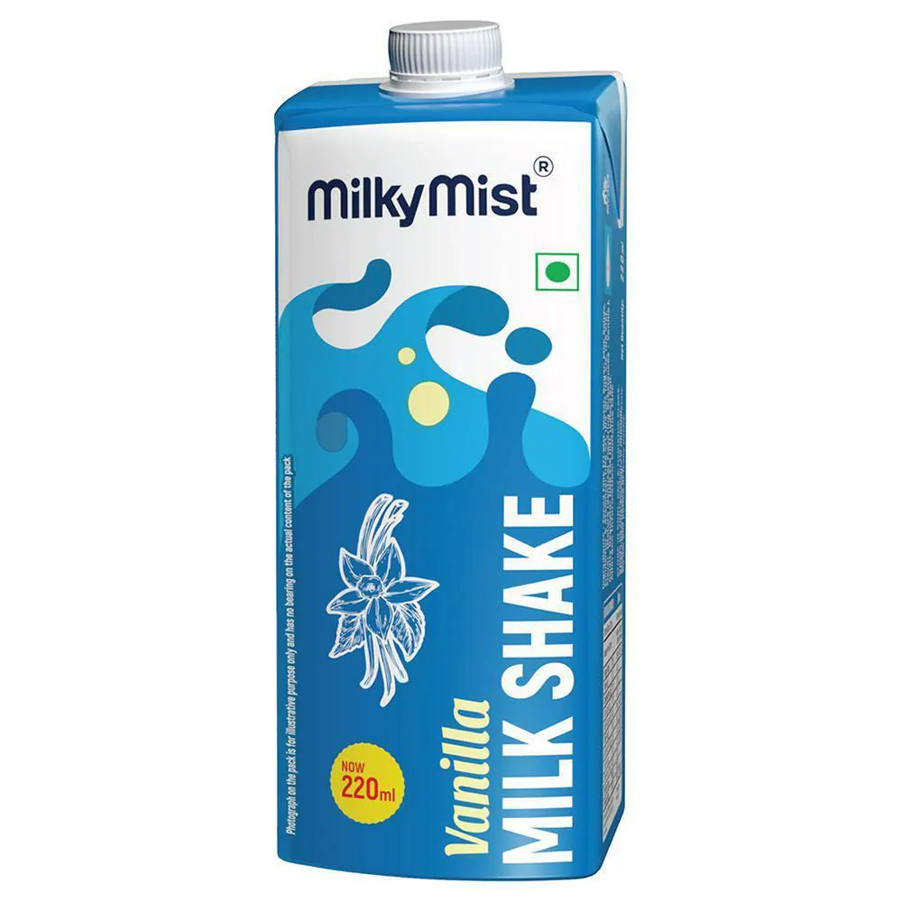 Buy Milky Mist Vanilla Milkshake 220 ml Online at Best Prices in