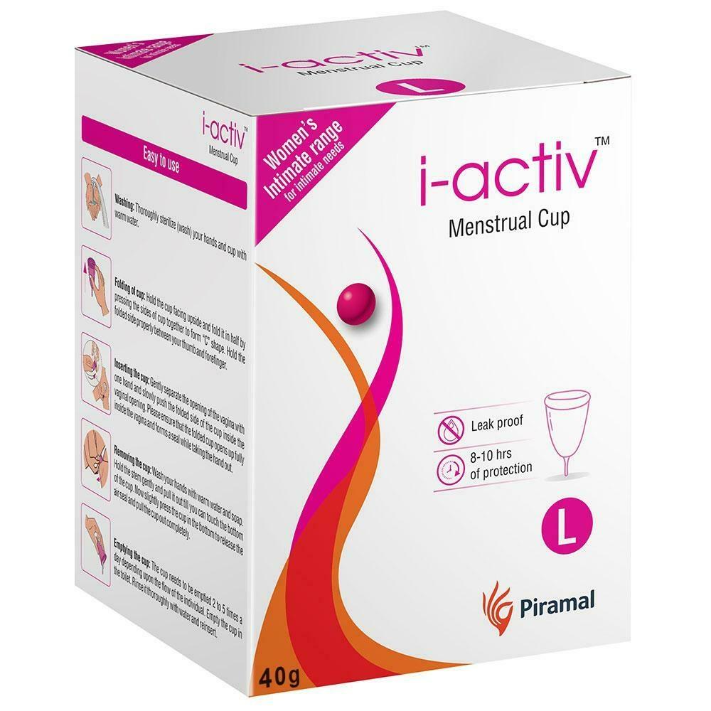 I-Activ Menstrual Cup (L) 40 g JioMart