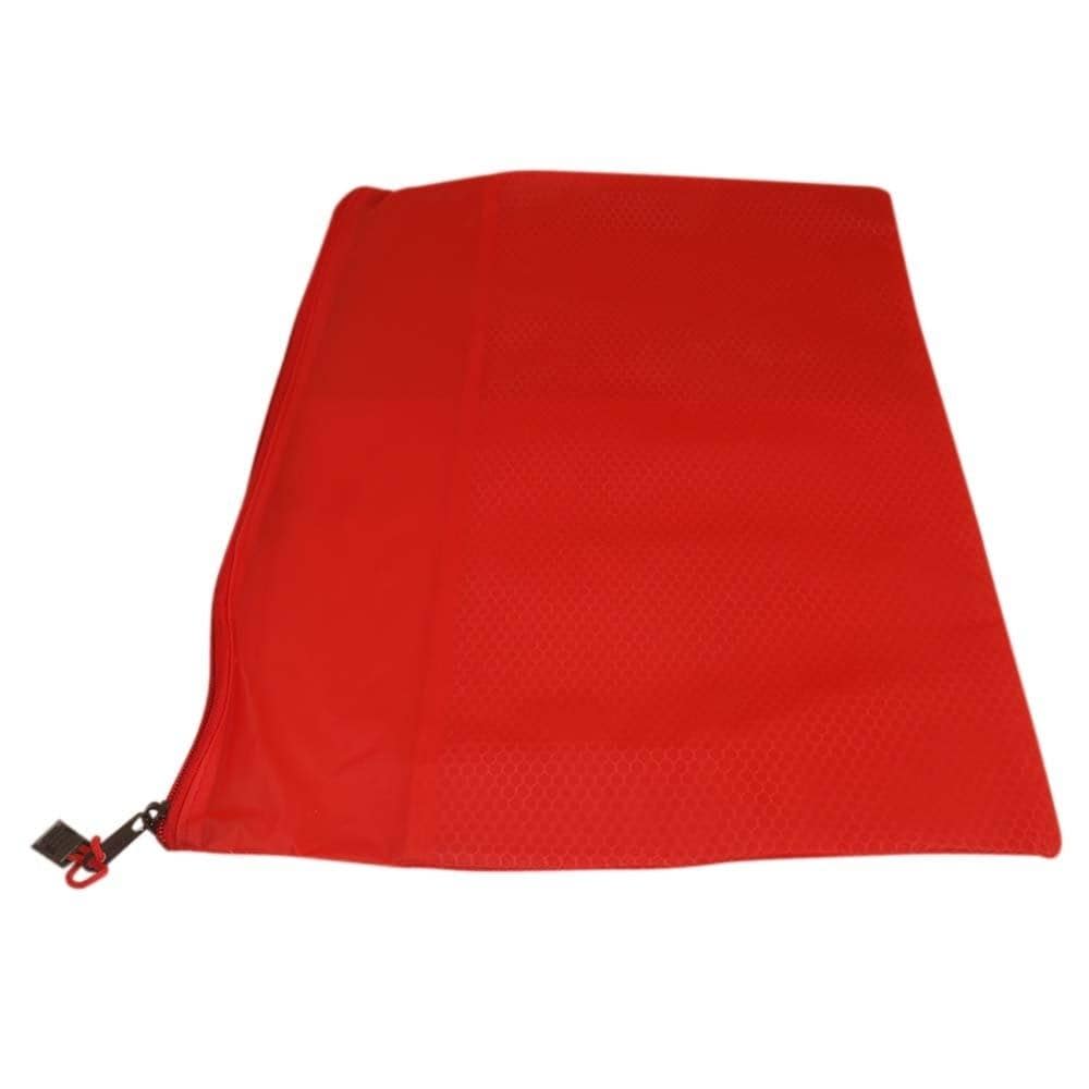 Buy Quick Work Satin Zipper Bag (Red) Online at Best Prices in