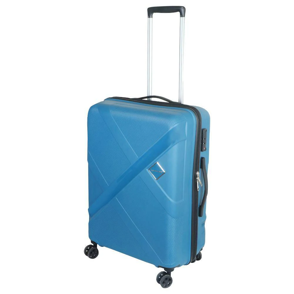 Buy Kamiliant Falcon Blue Polypropylene Hard Trolley 68 cm Online