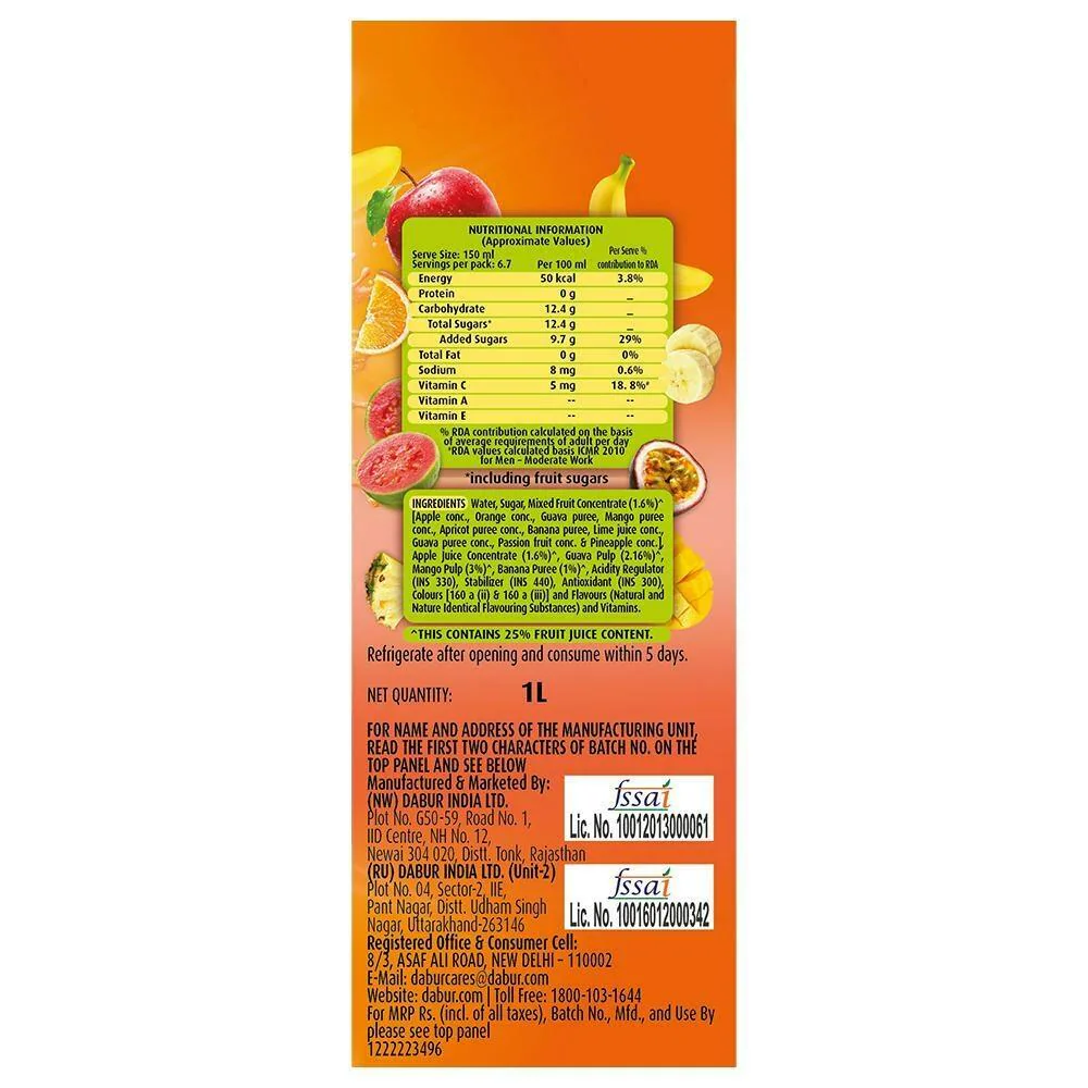 Price History of Real Fruit Power Vitamin Boost Mixed Fruit Juice