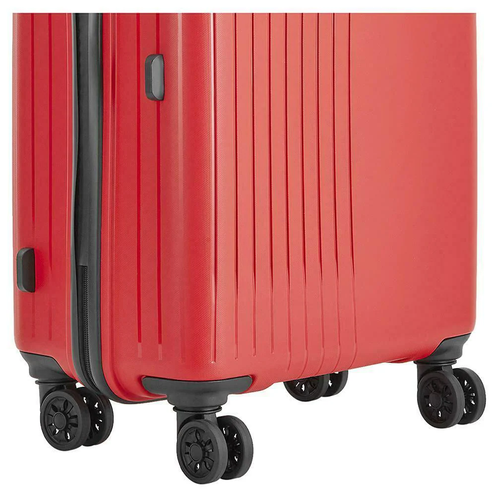 Buy Safari Red Polypropylene Xylo 4W Hard Trolley 81 cm Online at