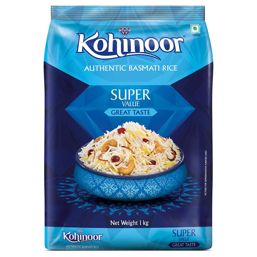 Kohinoor Authentic Basmati Rice 1 kg