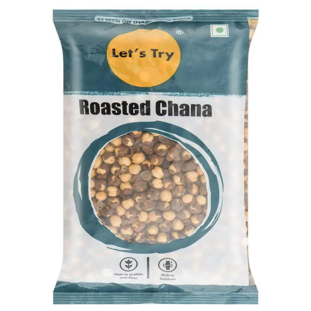Buy Let's Try Roasted Chana 450 g Online at Best Prices in India