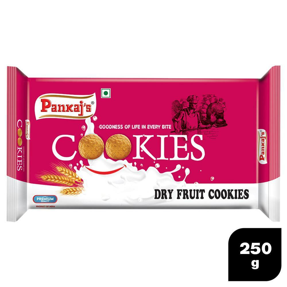 Buy Pankaj Special Dryfruit Cookies 250 g Online at Best Prices in