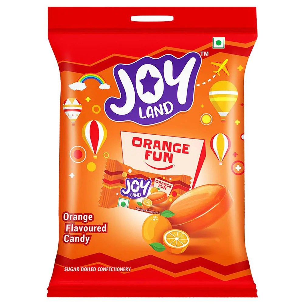 Buy Joyland Orange Fun Candy 246.4 g Online at Best Prices in