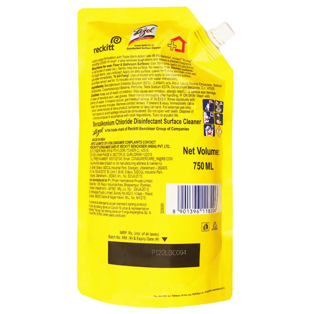 LUONGさん専用 Buy Lizol Floor Cleaner Citrus 1800 ml Online at Best Prices in