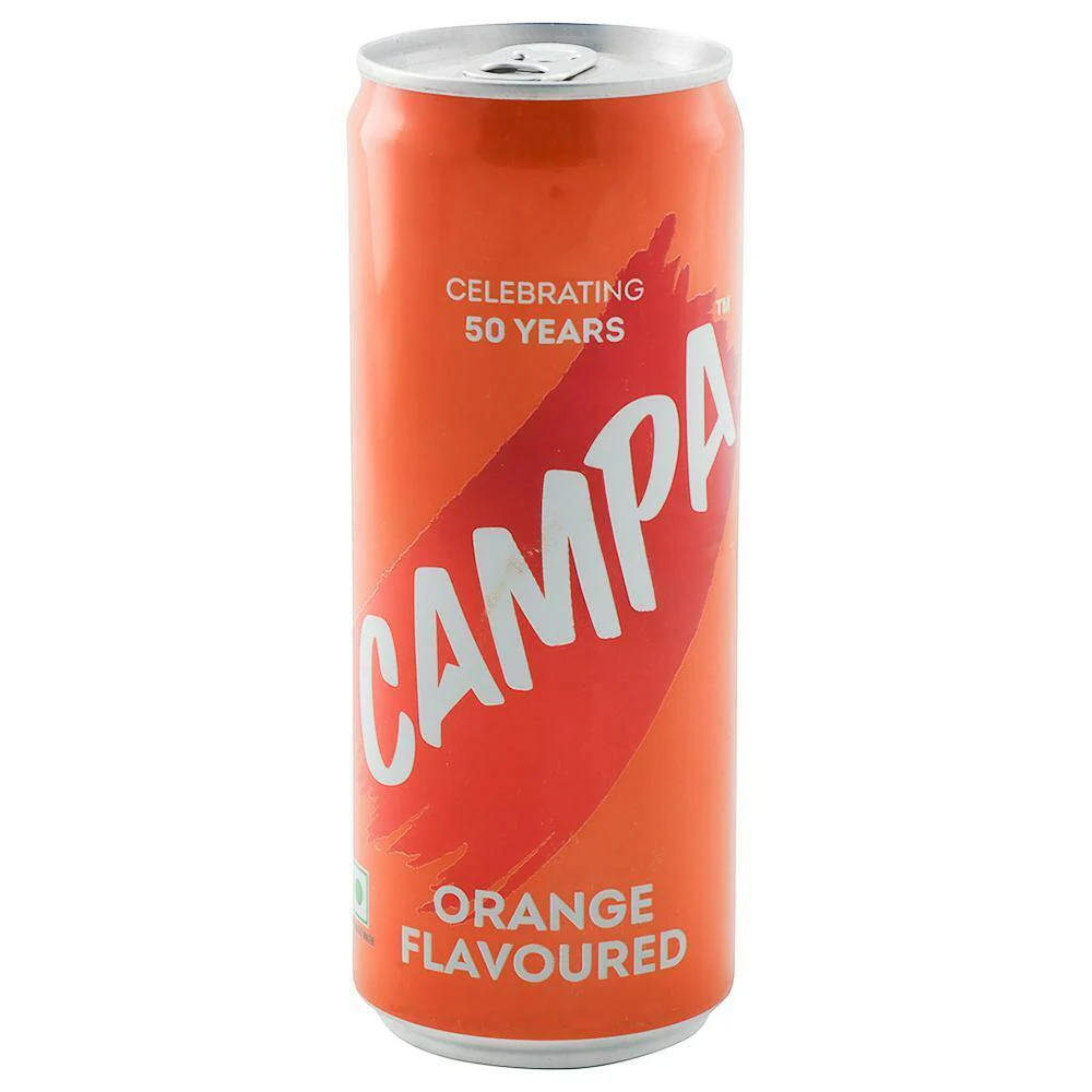 Campa Orange Can 330 ml each at Rs.29