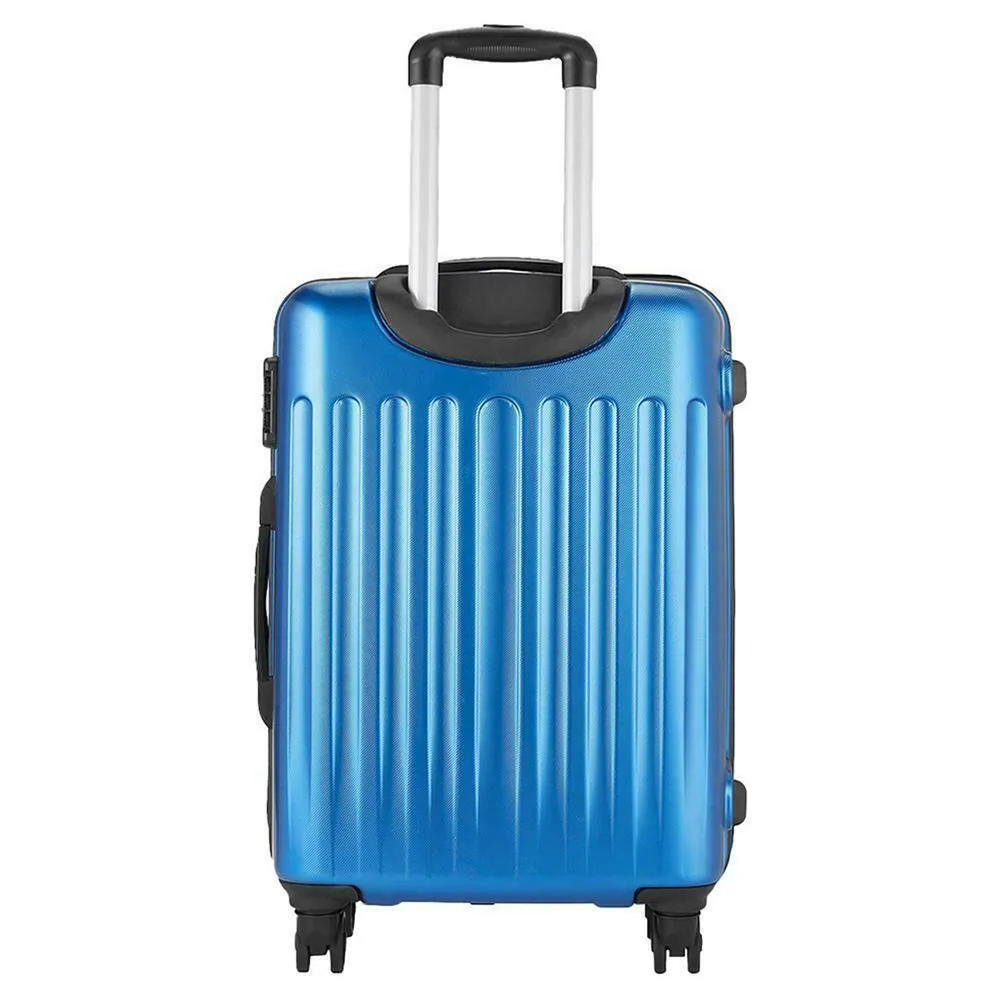Buy Safari Blue Polycarbonate Jumbo Max Hard Trolley 77 cm Online