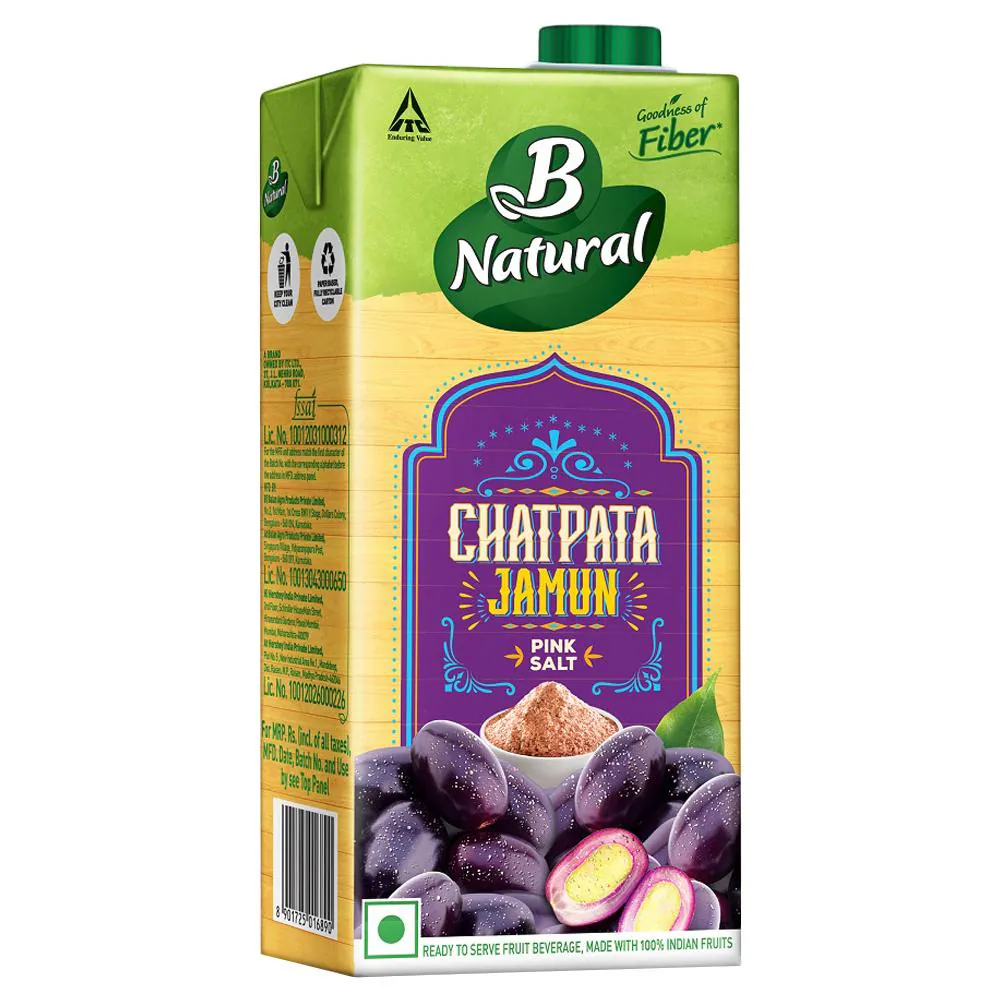 Buy B Natural Chatpata Jamun Juice 1 L Online at Best Prices in