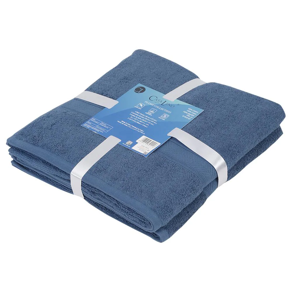 Buy CASALINO PLUSH Bath Towel, 1 Piece Bathroom Towel Set, Highly