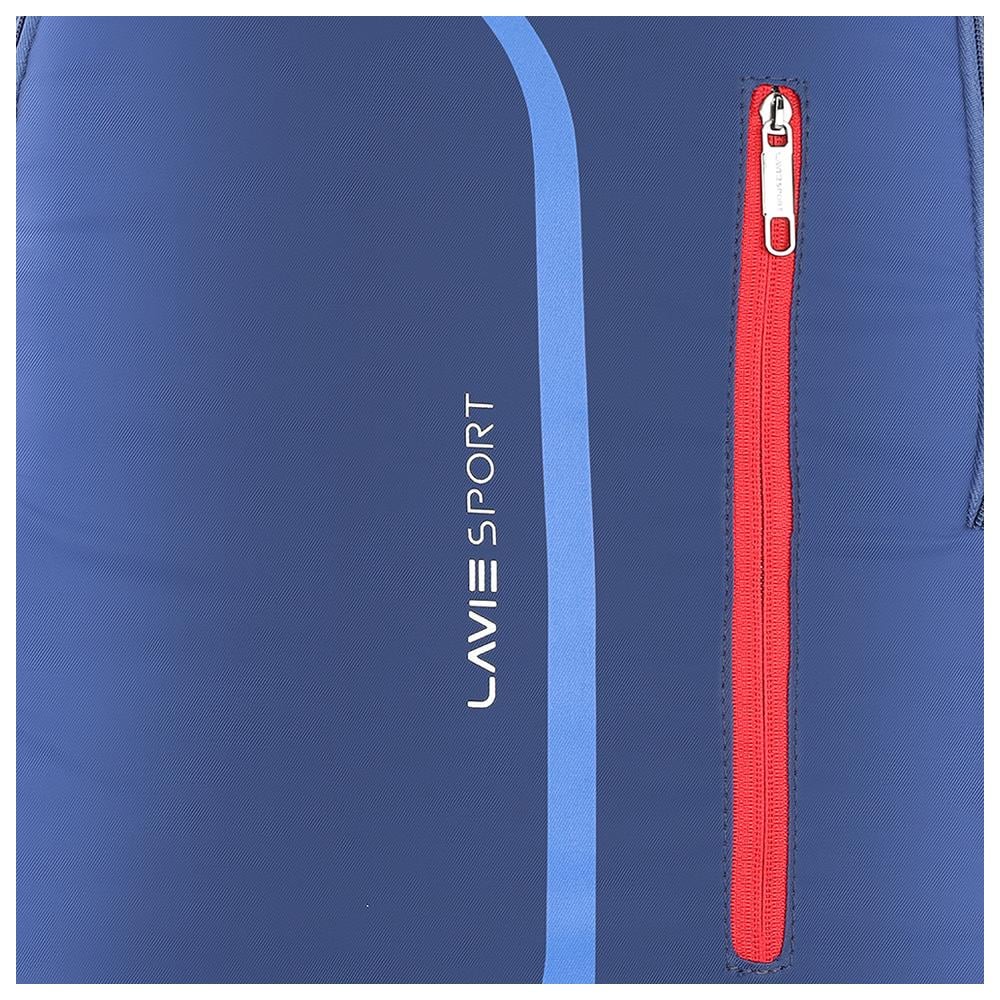 Buy Lavie Sport Zolt Navy 3 + 1 Compartments Backpack for Men