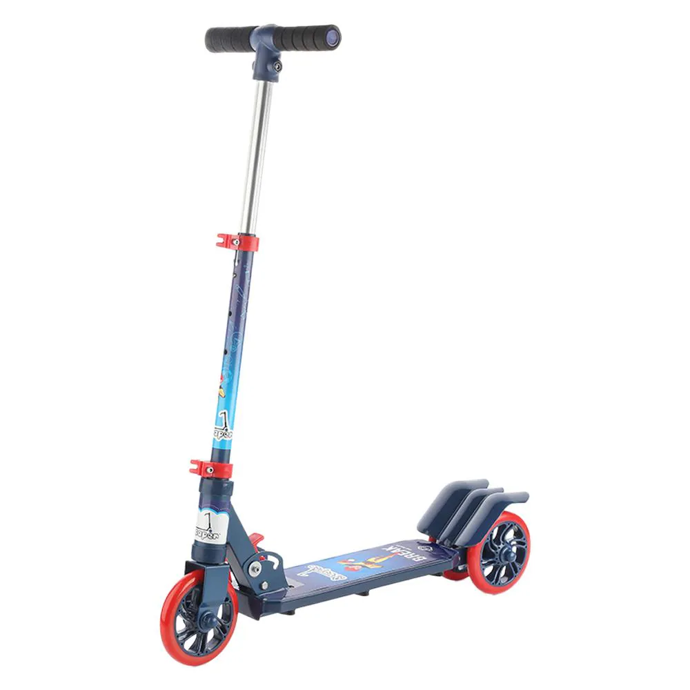 Buy Escaper Strurdy Blue Rider 3 Wheel Scooter for Kids | Height