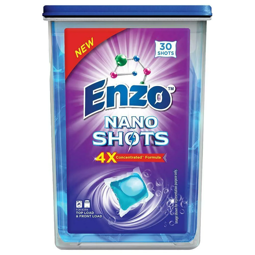 Enzo Nano Shots Detergent Capsules 30 pcs (12 g each)