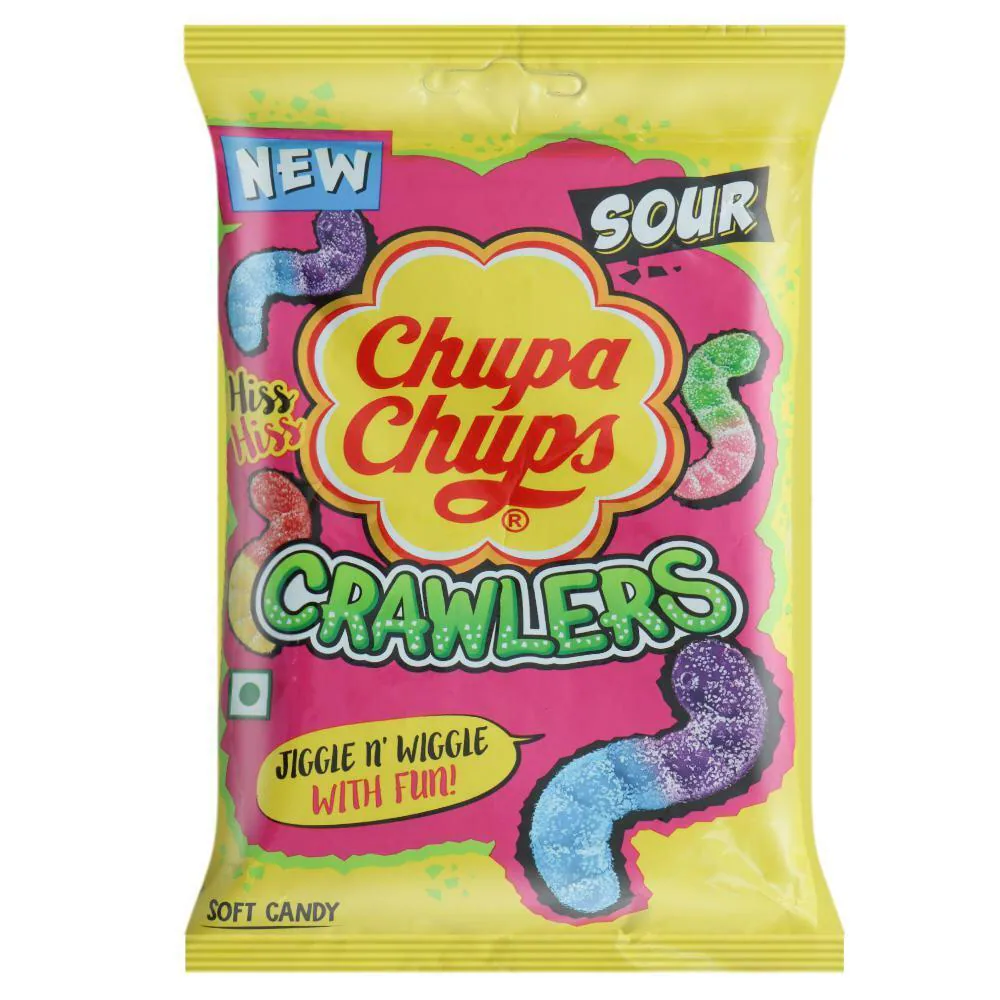 Buy Chupa Chups Crawlers Soft Candy 93 g Online at Best Prices in