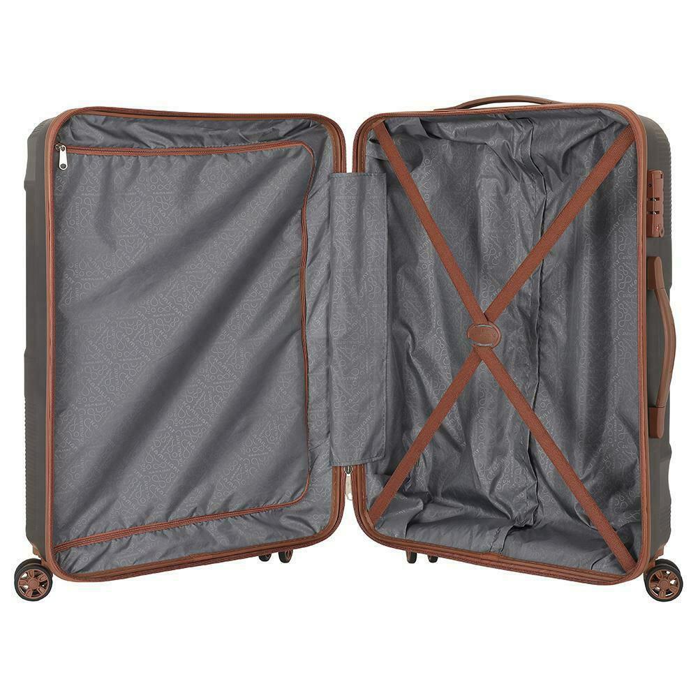 Buy Kamiliant Falcon Deluxe Black Polypropylene Hard Trolley with