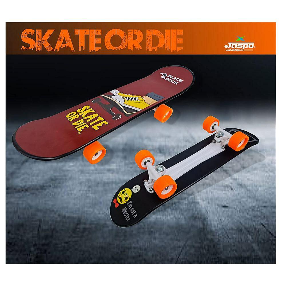 Buy Jaspo Skate Board Fiber Composite Black Duck Fibre Skateboard