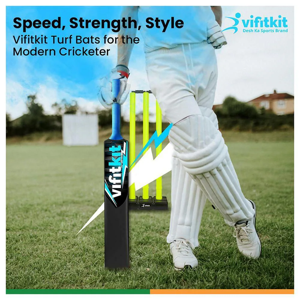 Buy Vifitkit by Xtrim Impact Turf Bat Cricket for Adults, Plastic