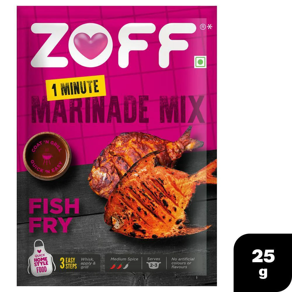 Zoff Fish Fry Marinade Mix Masala 25 g