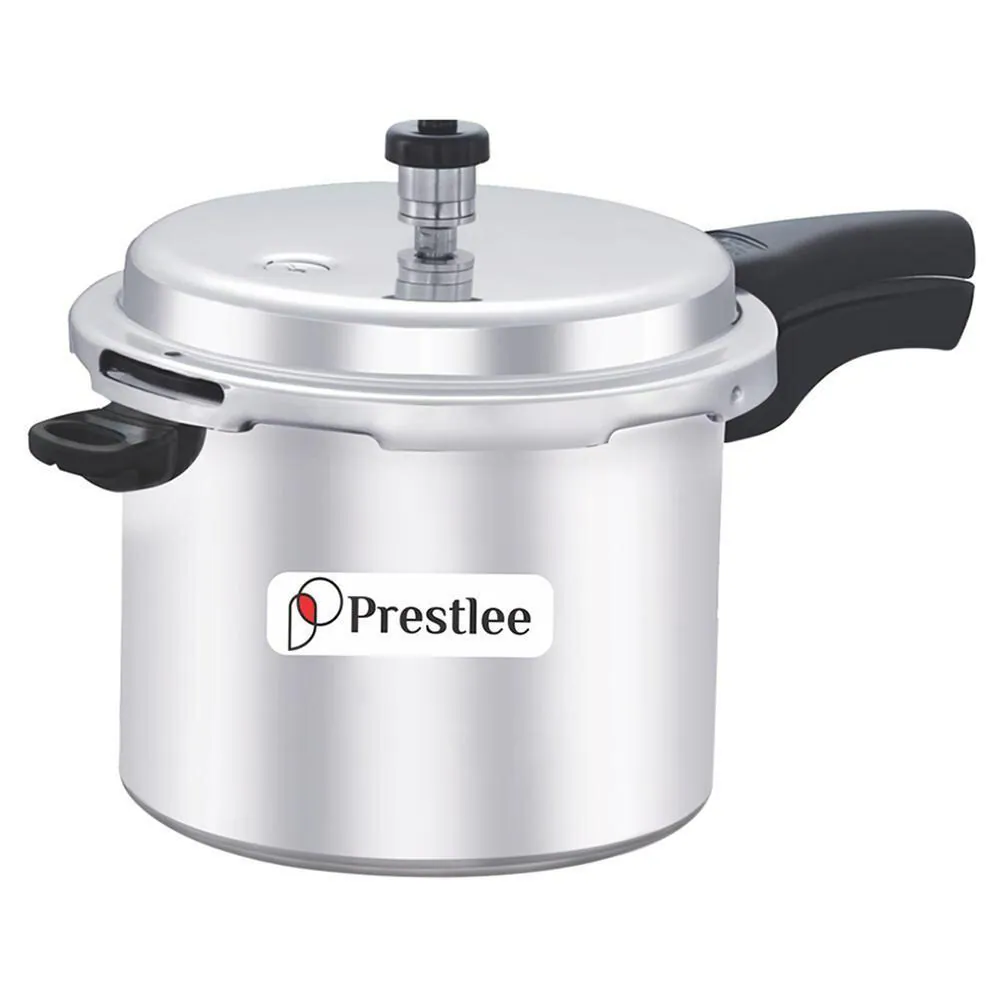 Prestlee Aluminium Non Induction Base Pressure Cooker 3 Ltr / ISI Certified / 5 Year Warranty