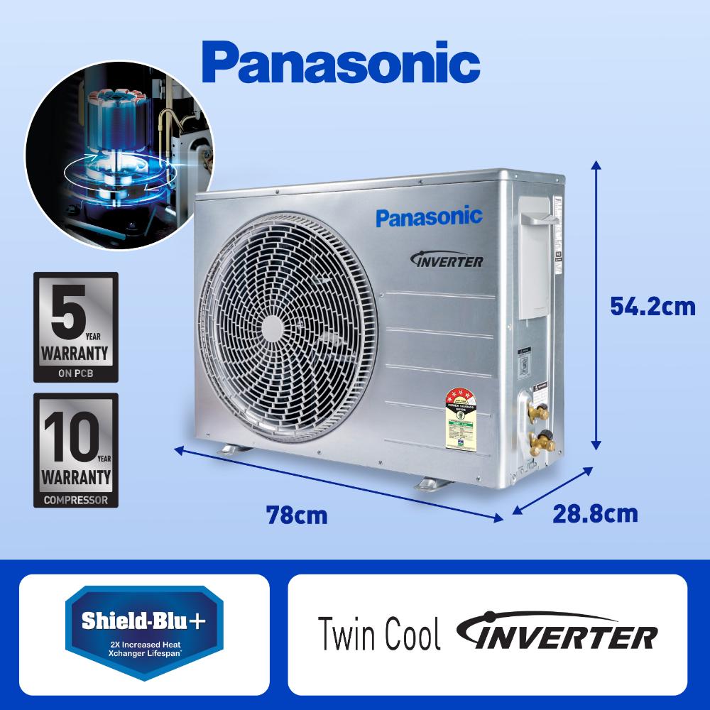 panasonic inverter ac 1.5 ton price