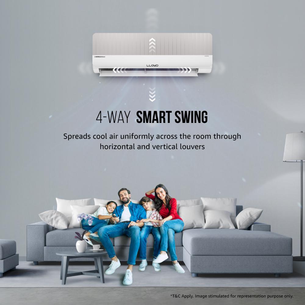 lloyd ac 1.5 ton 4 way swing