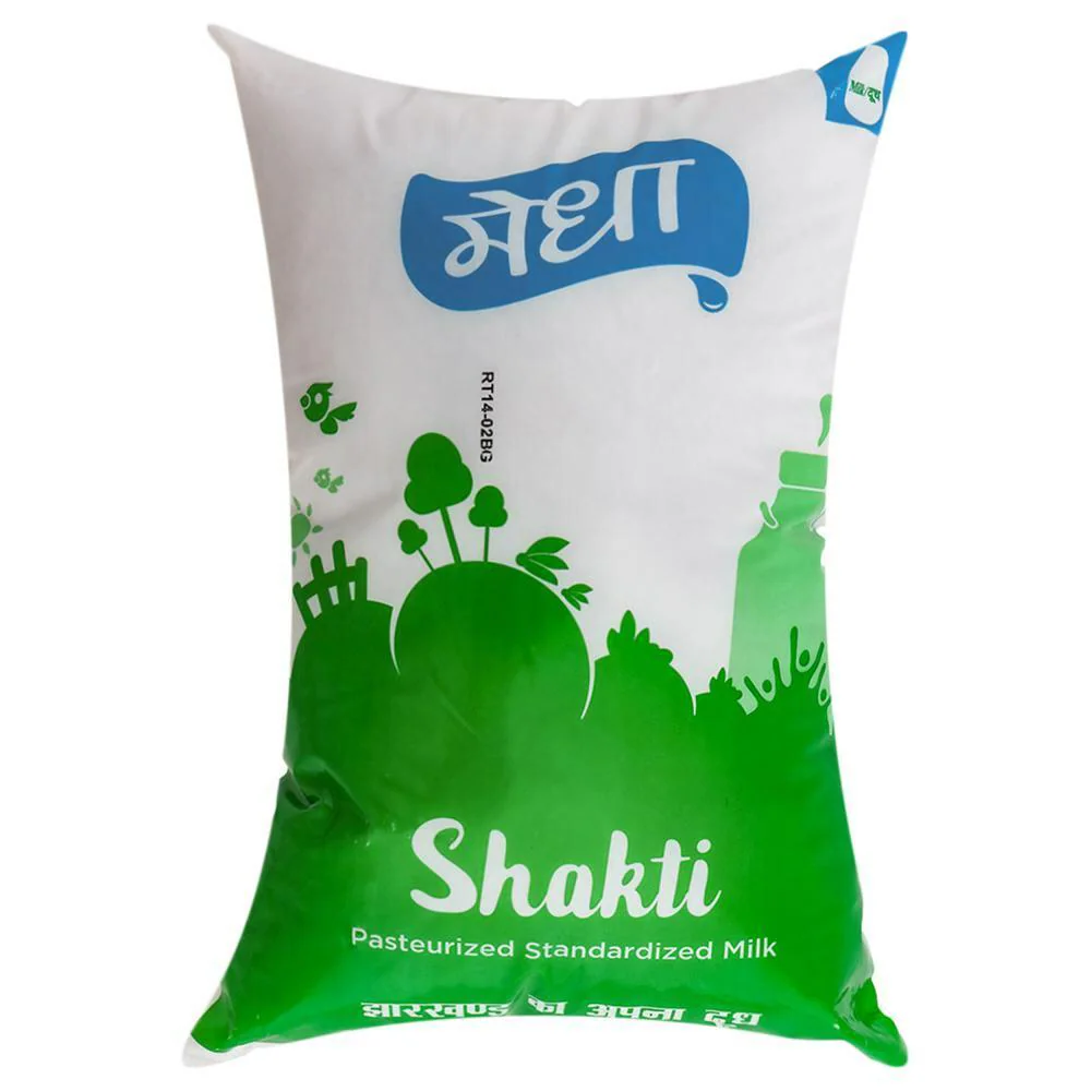 Buy Medha Shakti Standardized Milk 1 L (Pouch) Online at Best