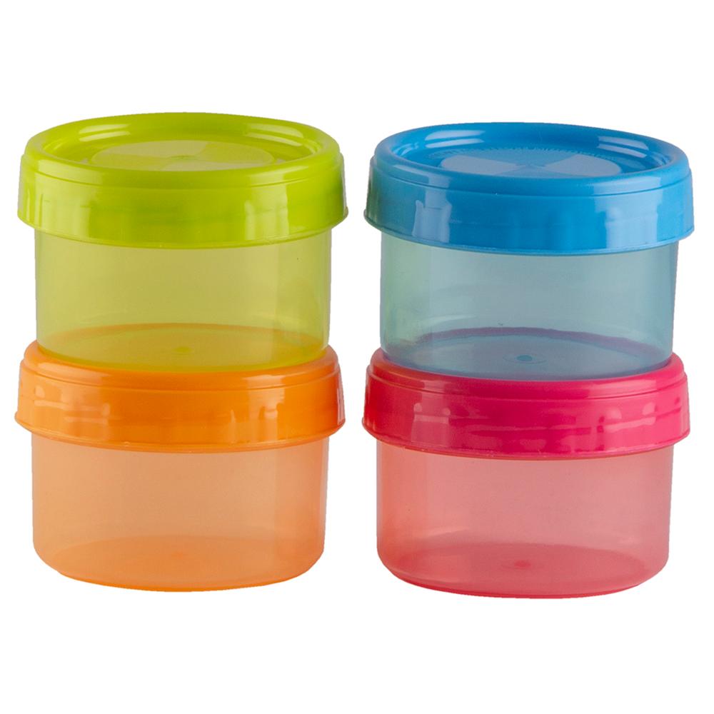 Home One Twisty Plastic Container 300 Ml Set Of 3 Jiomart