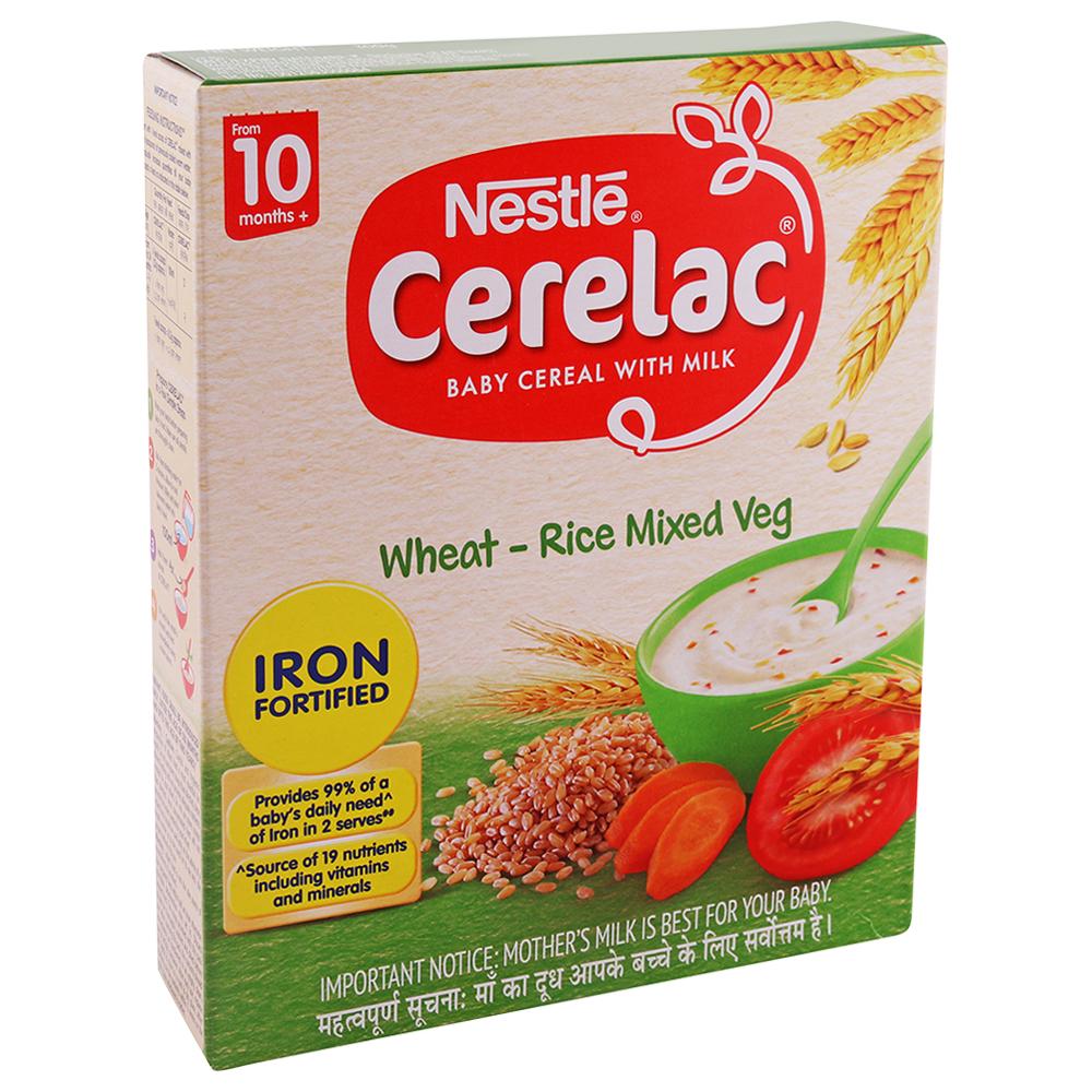 Cerelac Wheat Rice Mixed Veg Baby Cereal 10 Months 300 G Jiomart