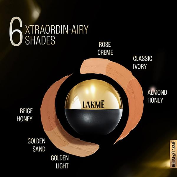 Buy Lakme Xtraordin-airy Mattereal Mousse Foundation, 04 Golden