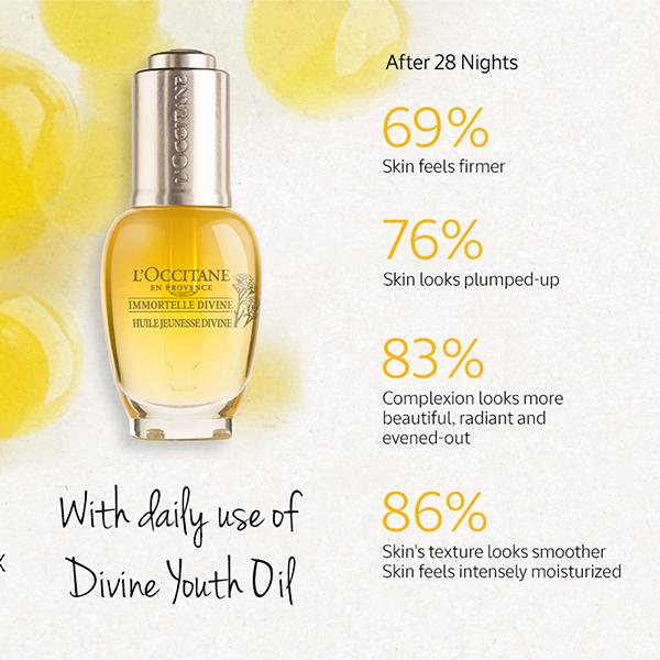 Buy L'Occitane Immortelle Divine Youth Oil 30 ml Online at
