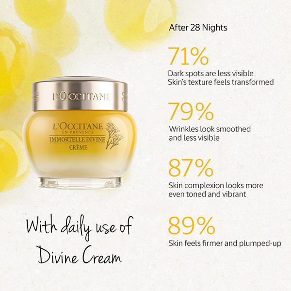Buy L'Occitane Immortelle Divine Cream 4 ml Online at Best Prices